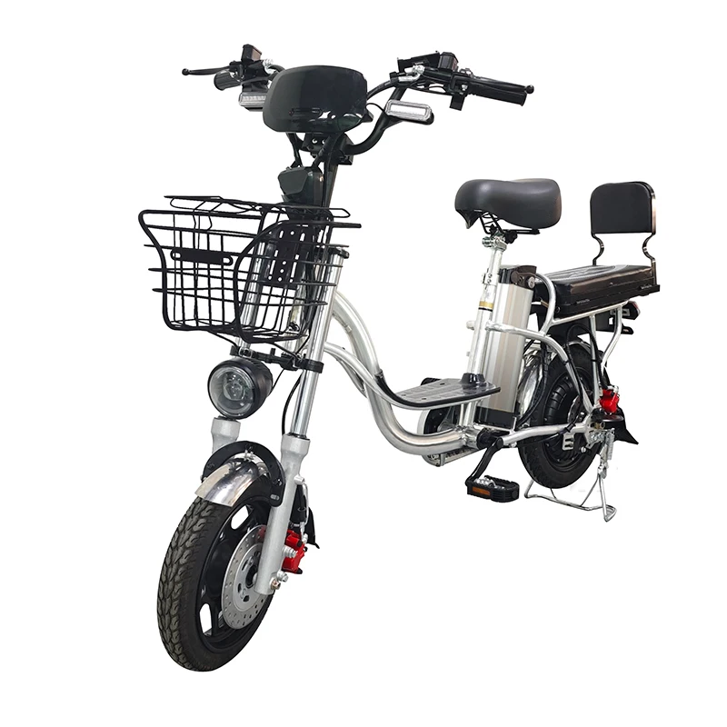 Factory,14 Inch Aluminum Alloy Frame Household Electric Bike,500W Delivery E-bike,60V Lithium Battery Rider Electric Bicycle,OEM