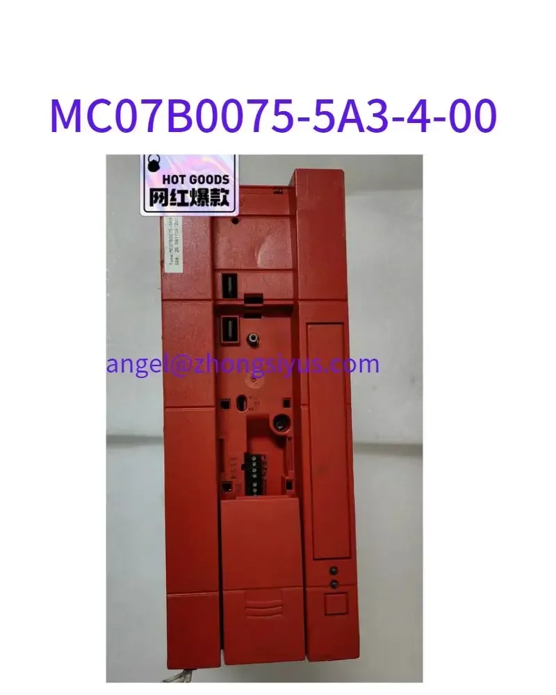 MC07B0075-5A3-4-00 Used Inverter Fully functional and tested OK MC07B0075 5A3 4 00
