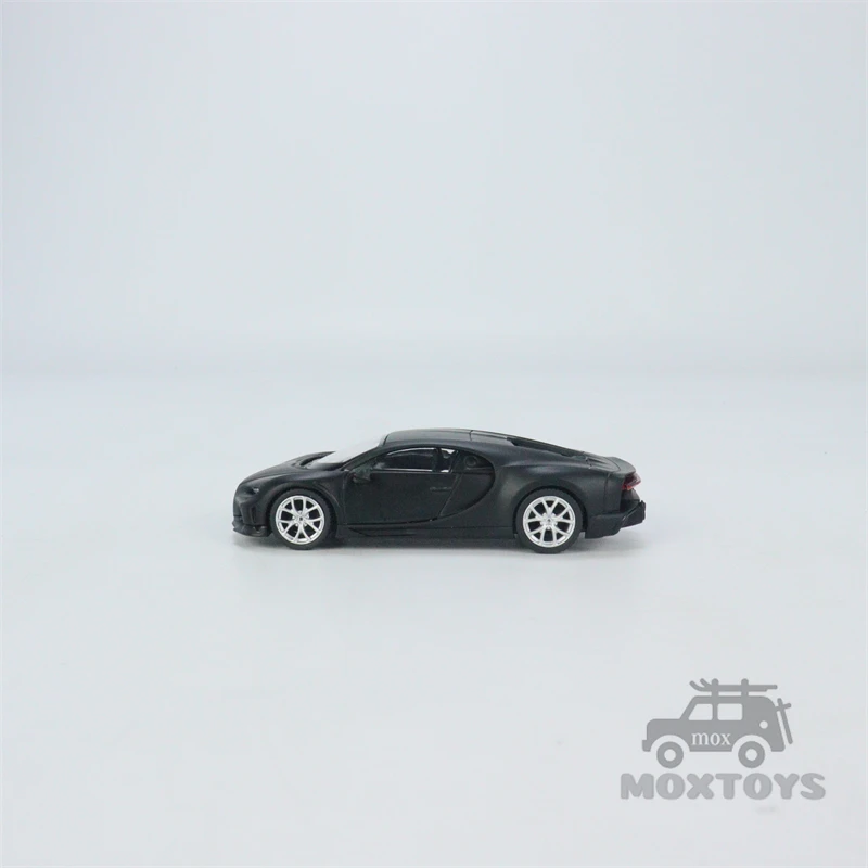 MINI GT 1:64 Bugatti Chiron Super Sport 300 Matte Black LHD Diecast Model Car