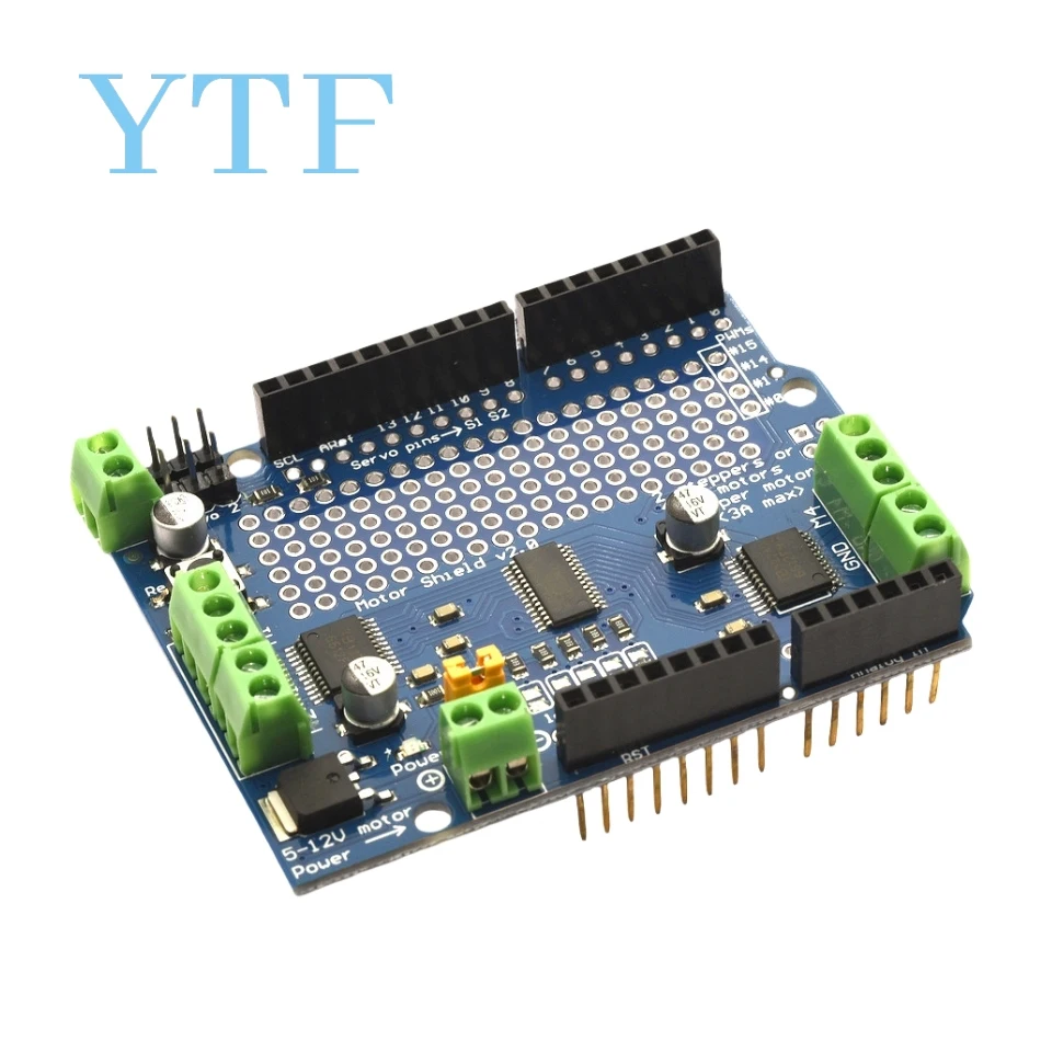 Picture 5: TB6612 IIC I2C Mosfet Stepper Motor Module PCA9685 Servo Driver Shield Module For Arduino Robot PWM Leonardo Replace L293D