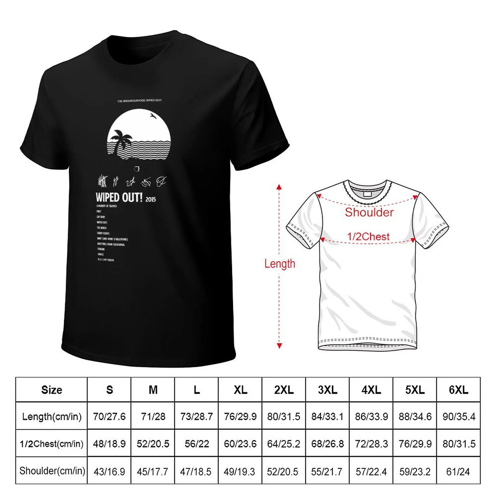 Wiped Out! T-Shirt Stylish Print Short Sleeve Tee