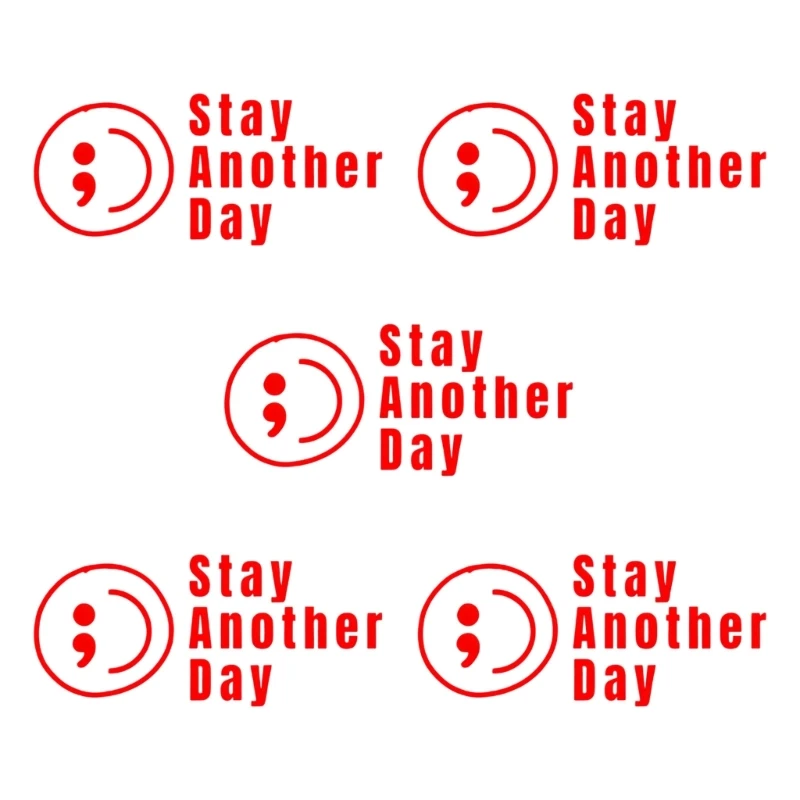 Stay Another Day Car Stickers Mental Health Awareness Car Decal For Vehicles And Electronics With Strong Adhesive