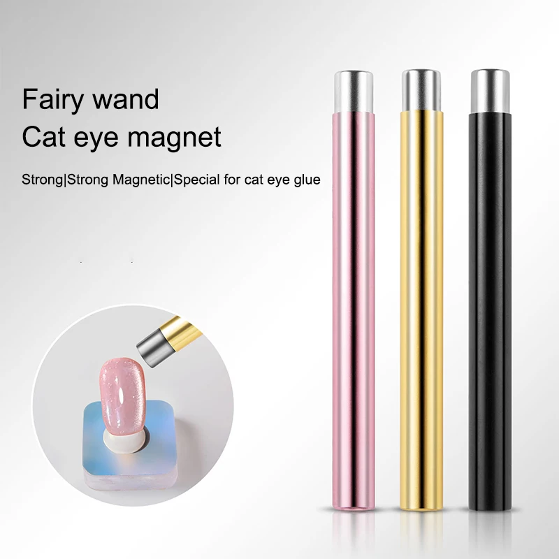 

Nails Strong Magnetic Rod Manicure Multi-function Magnet Nail Salon Cat Eye Long Strip Magnet French Nail Stick For UV Gel