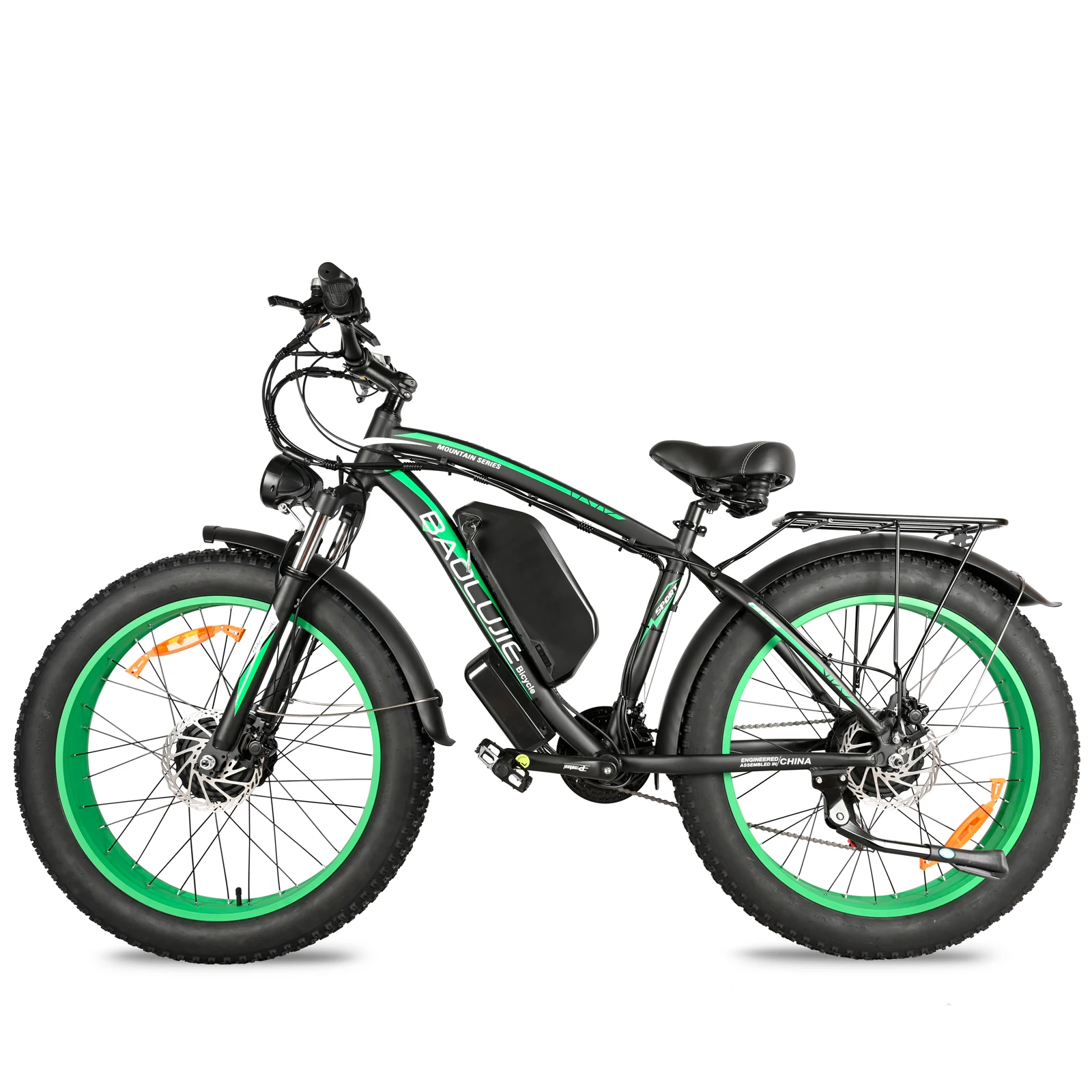 BLJ DP-2602 Electric Bike 2000W Dual Motor E-Mountain Bike Adult e bike 48V 20Ah Battery Men Electric Bicycle Fat Tire E-bike