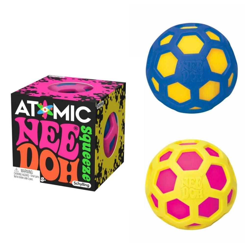 

Schylling Needoh Atomic Stress Relief Ball squishies toy blind box Adult Party Gift Tool stress relief toy fidget toys