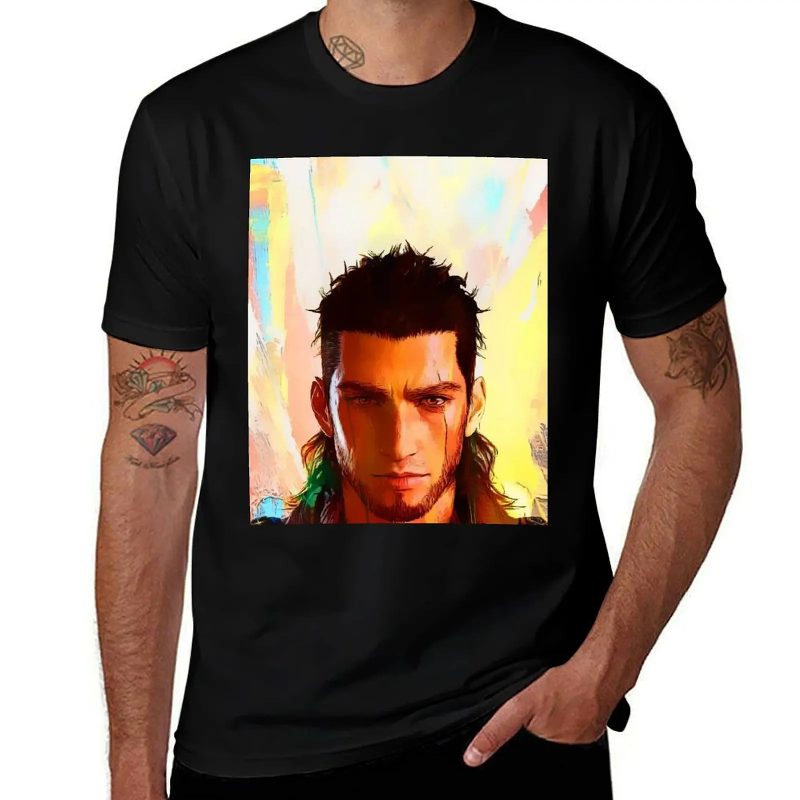 Футболка Gladiolus Amicitia, однотонная футболка больших размеров