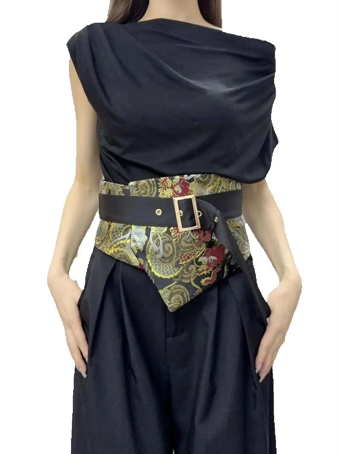 women-vintage-ethnic-corset-belt-wide-waist-belt-dragon-floral-jacquard-decorative-sash-belt-for-dress-coat