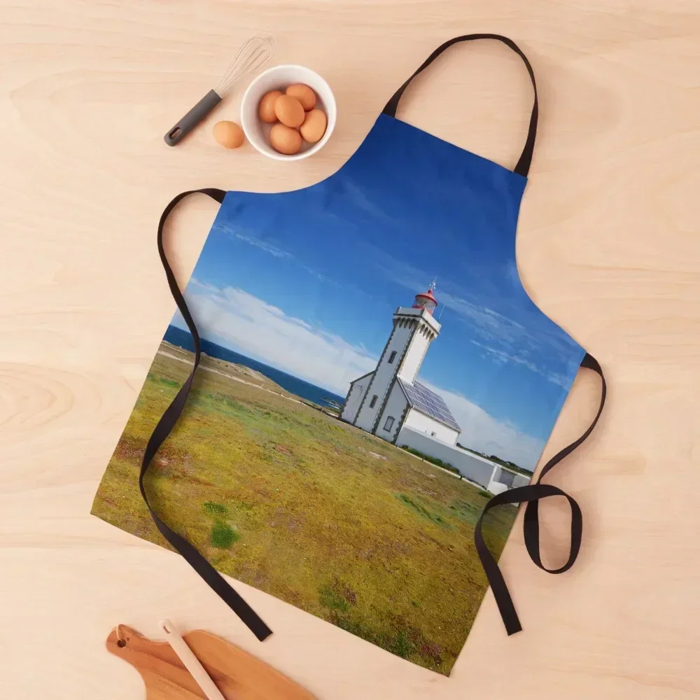 

lighthouse Belle ile en Mer Apron carpenter Cute Kitchen Restaurant Kitchen Equipment kitchen girl Apron