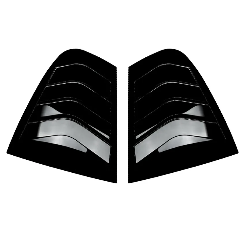 

For BMW 3 Series Sedan F30 318i 320i 325i 2013-2019 Car blinds Triangle Louver Rear Window Side Vent Shutter Sticker Accessories