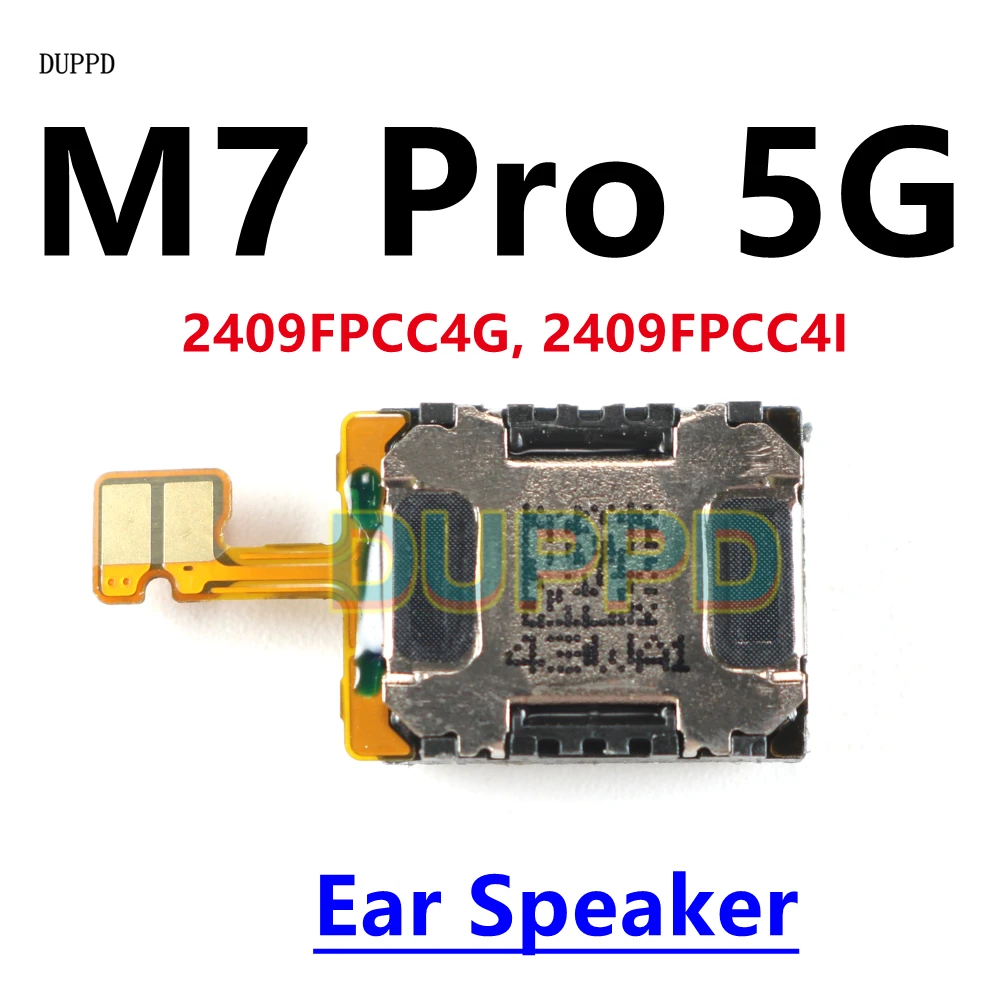 ลำโพงเสียงดังด้านล่าง + ลำโพงหูฟัง สายแพรเปลี่ยนอะไหล่ โมดูลเสียง สำหรับ Xiaomi Poco M7 Pro 5G M7Pro