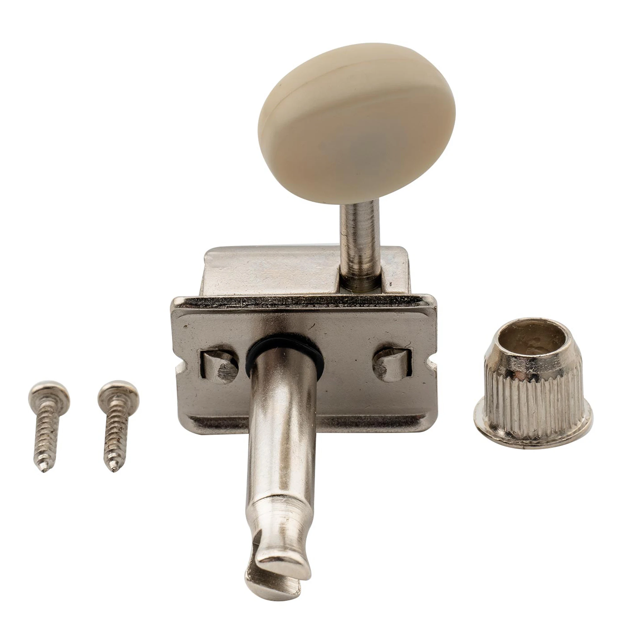 Musiclily Pro Vintage 6-in-Line Guitar Tuners Machine Heads Tuning Pegs Keys Set for Squier Classic Vibe Fender ST/Tele Style