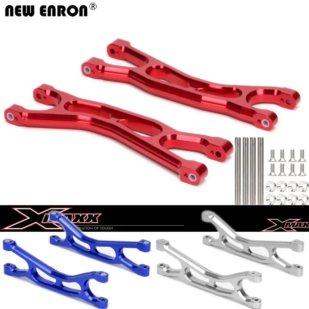 NEW ENRON Alloy Front / Rear Upper Suspension Arm L&R Set 7729 for RC Crawler Car Traxxas 1/5 XMaxx X-Maxx 6S 77076-4 8S 77086-4