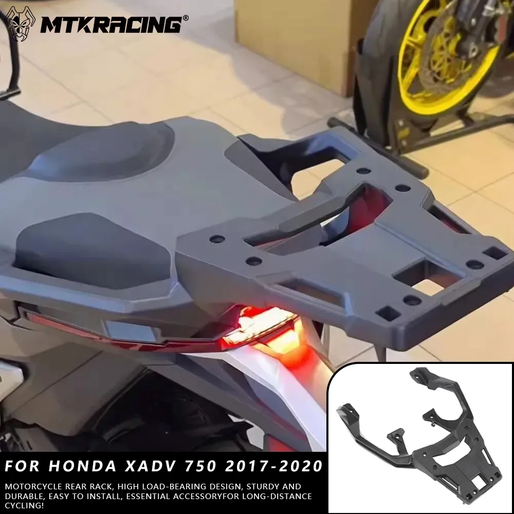 

MTKRACING For HONDA XADV 750 2017-2020 Tailgate Rear Tail Load Holder Shelf Toolbox Support Panel Aluminum Scooter Accessories