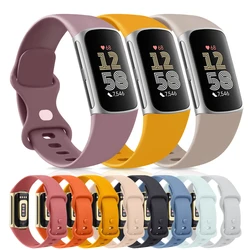 Soft Silicone Watch Strap For Fitbit Charge 5 6 Band Wristband For Fitbit Charge 5 6 Strap Bracelet Replacement