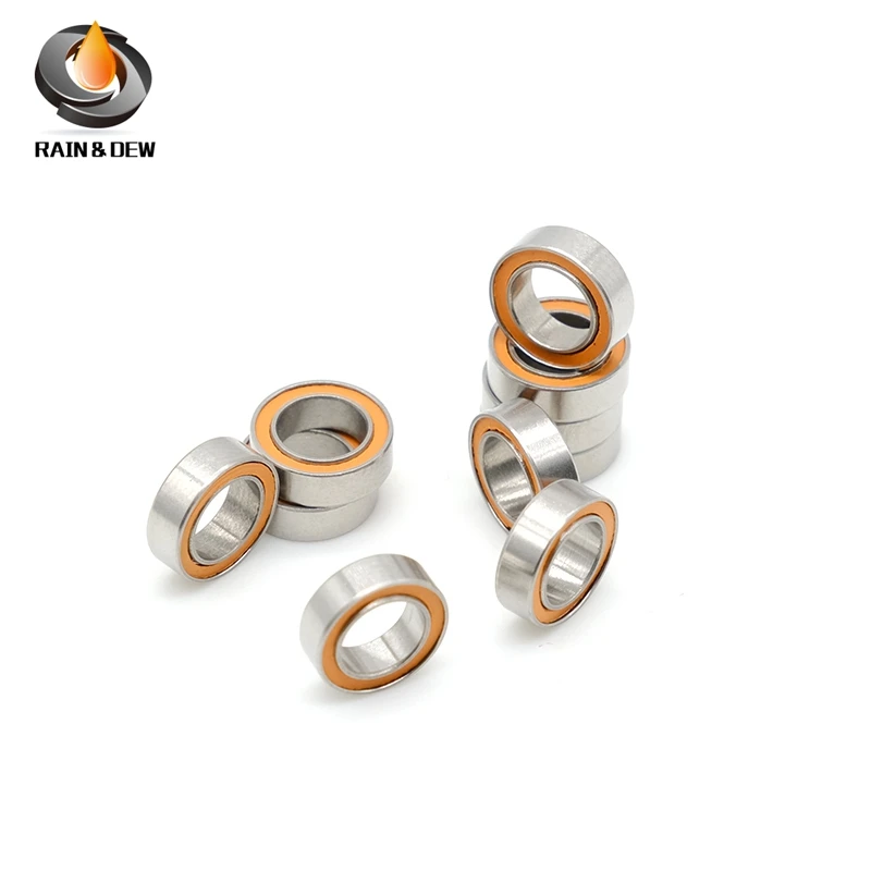 1szt 5x8x2.5 SMR85 2RS CB A7 ABEC 7 Hybrydowe łożysko ceramiczne ze stali nierdzewnej MR63 MR74 MR84 MR85 MR95 MR103 MR104 MR105 MR106 — zdjęcie 5