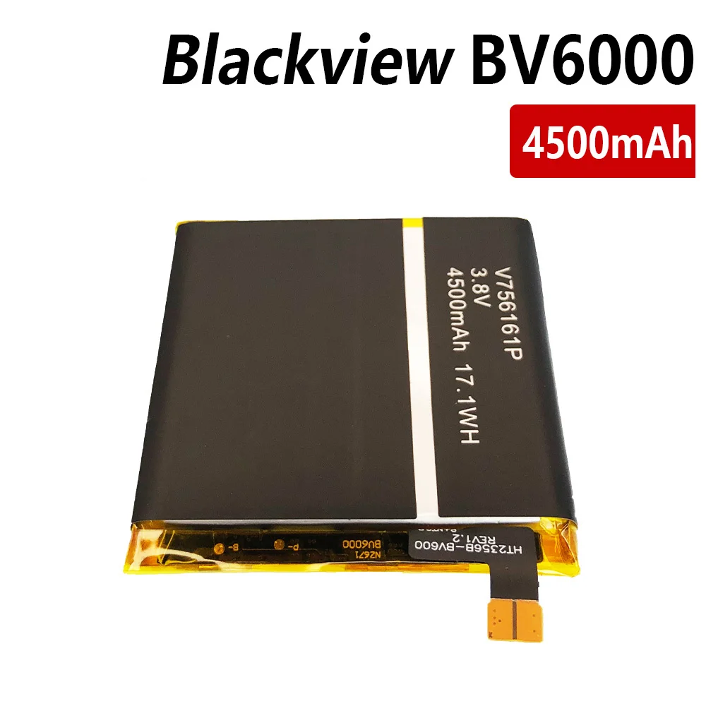 100% Original V756161P Battery 4000mah For Blackview BV6000 / BV6000S  High quality Batteries With Tracking Number free gift