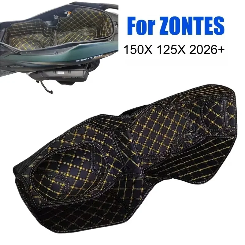2026 for ZONTES 150X 150 X 125X  Motorcycle Cargo Liner Protector Seat Bucket Pad Storage Luggage Box Liner Pad Accessories
