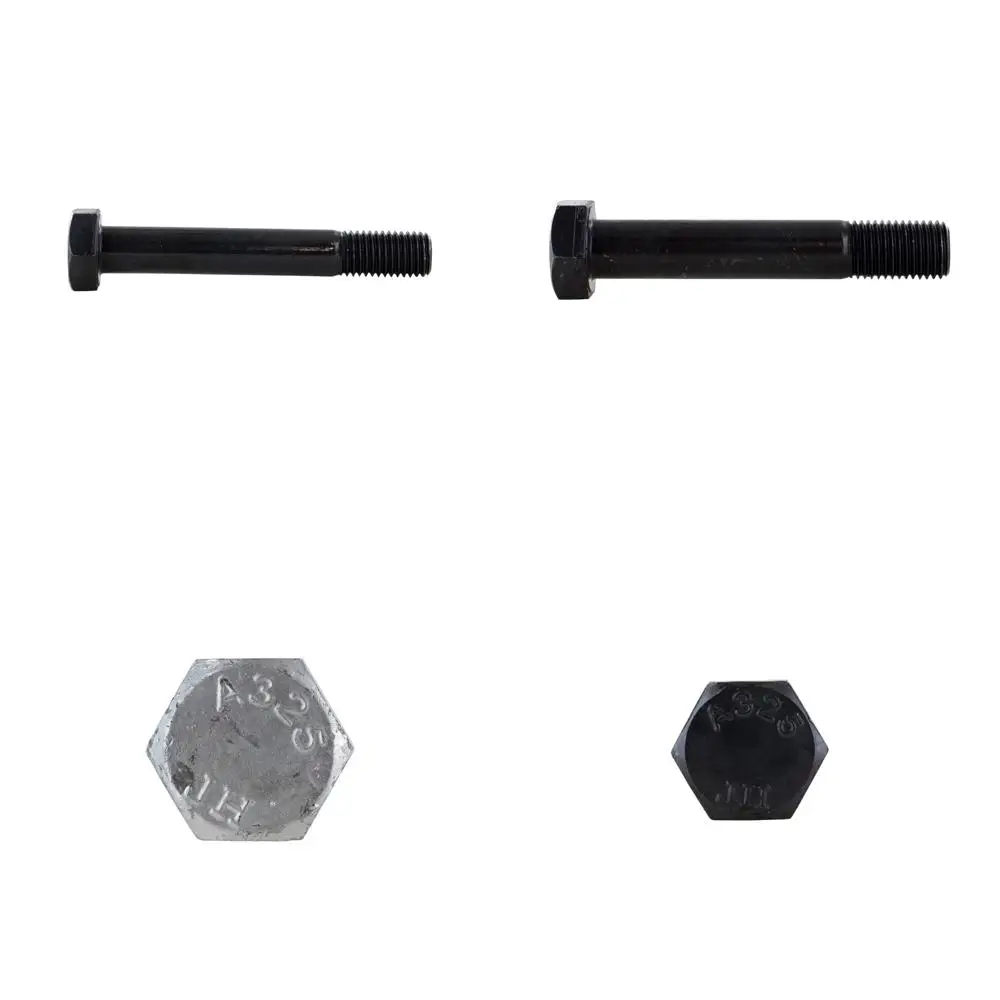 

Тяжелые шестигранные структурные болты, 10 шт., простая отделка, класс A325, тип 1, длина от 3/4 до 10, диаметр 5/8