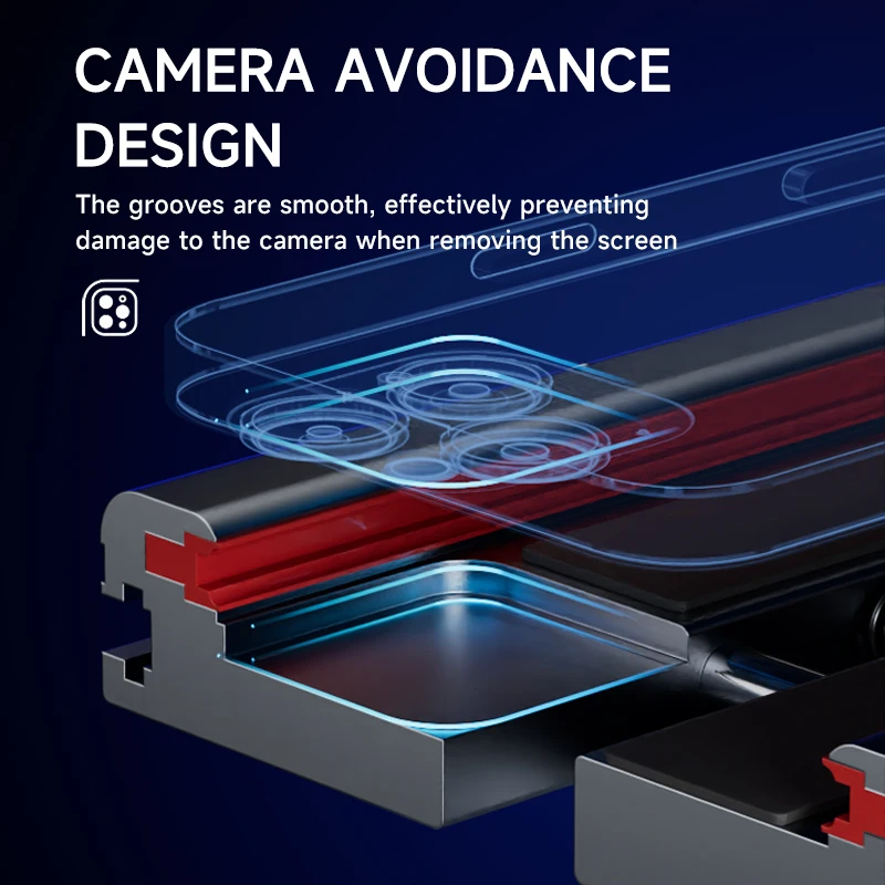 XZZ X4 4in1 Multifunctional Pressure Holding Fixture Screen Removal Rotation Maintaining Mobile Phones Glass Back Cover Removal