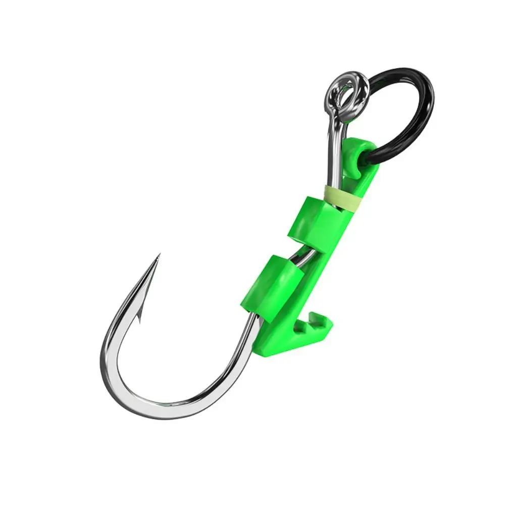 Anzuelos luminosos acero inoxidable anti-enredos para camarón vivo - imagen 5