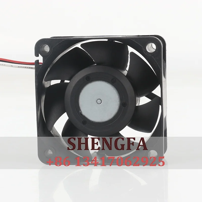 New Nidec DC24V 0.09A 5V 12V 48V AC EC 6025 60X60X25MM 6CM Three-wire Low Noise Frequency Converter U60T24MS3A7-53 Cooling fan