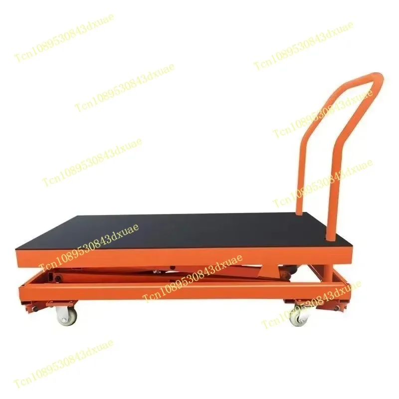 Electric Lifting Horse Stool Hydraulic Platform Truck Trolley Scissor Type Workbench Small Bricklaying Interior Decoration