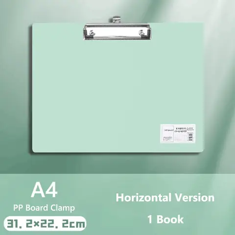 Multifunctional A4/A5 Writing Splint Horizontal/Vertical With Hanging Hole Writing Clipboard Writing Board Clip Stationery