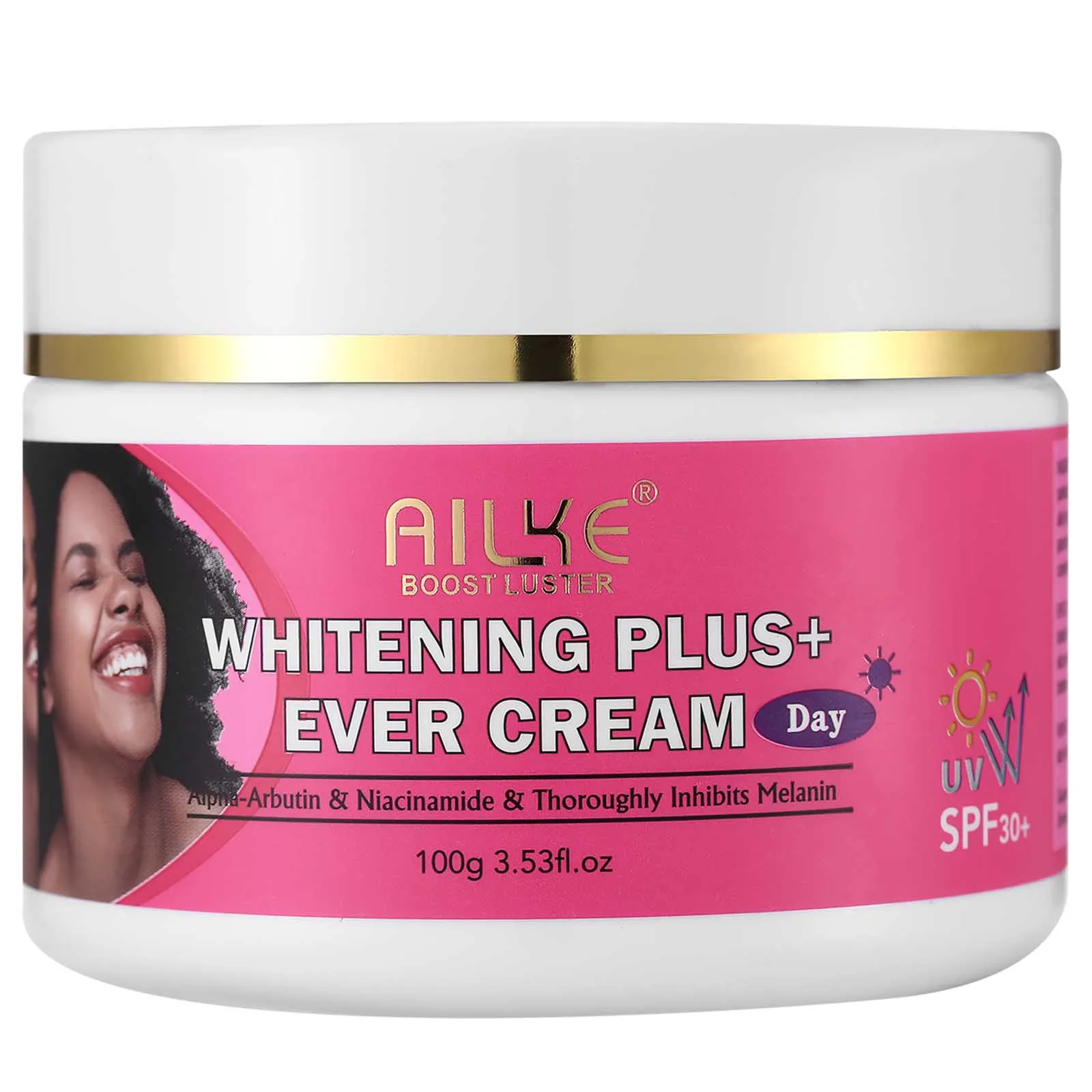 AILKE Natural Whitening Face Cream, Reduce Pigmentation, Instant Result, Lighten for Armpit, Neck, Knees,Knuckle