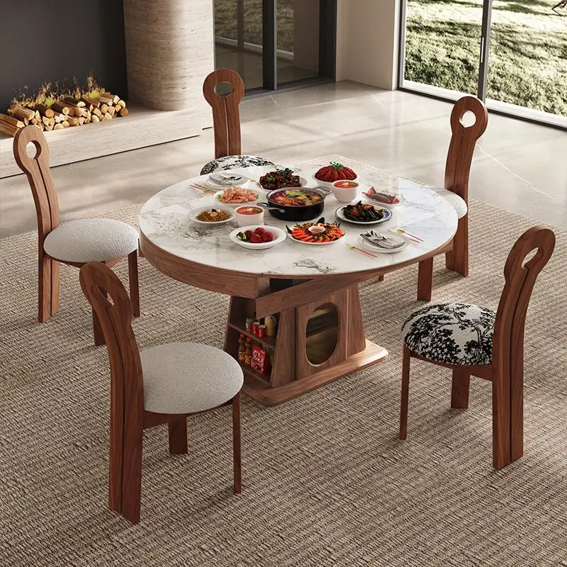 

New intelligent lifting dual-purpose living room small apartment living room household multi-function medium and ancient rock sl