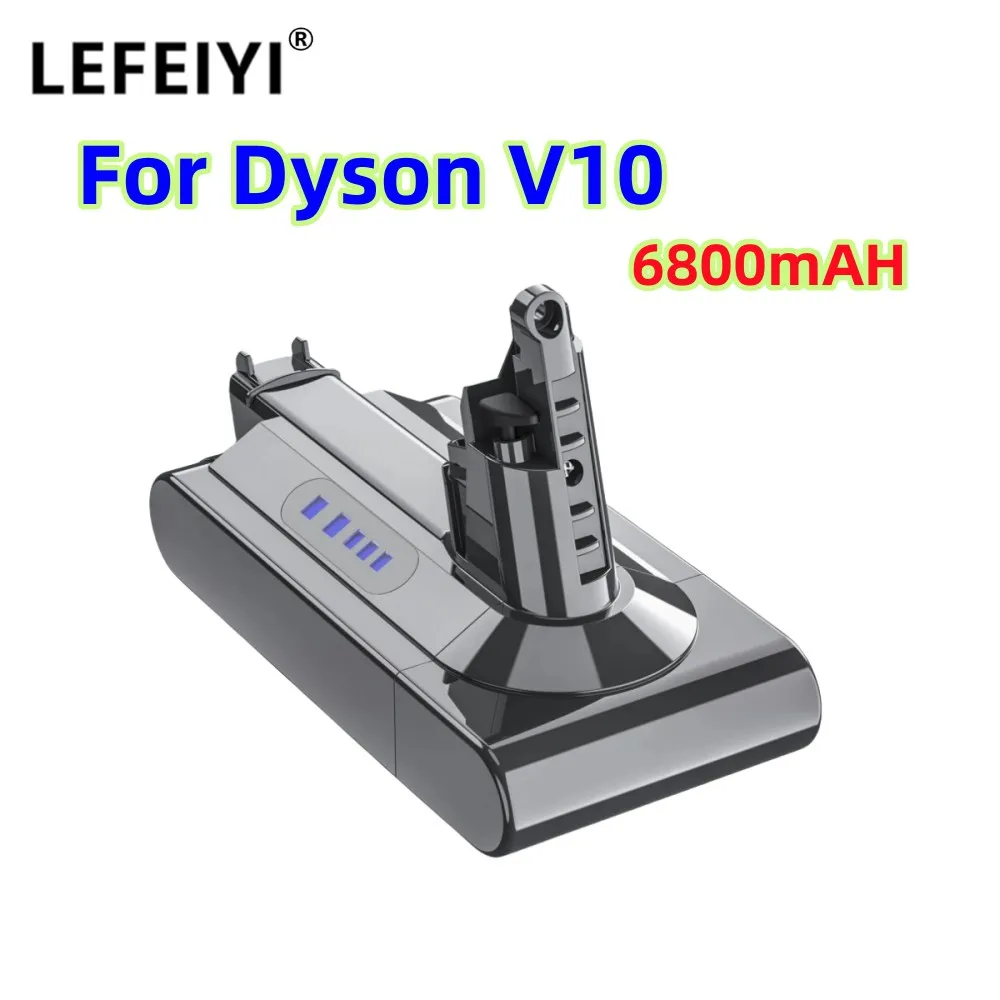 

The Vacuum Cleaner Battery Is Suitable for DysonV10, SV12, 969352-02, 25.2V, 6800 mAh batteries