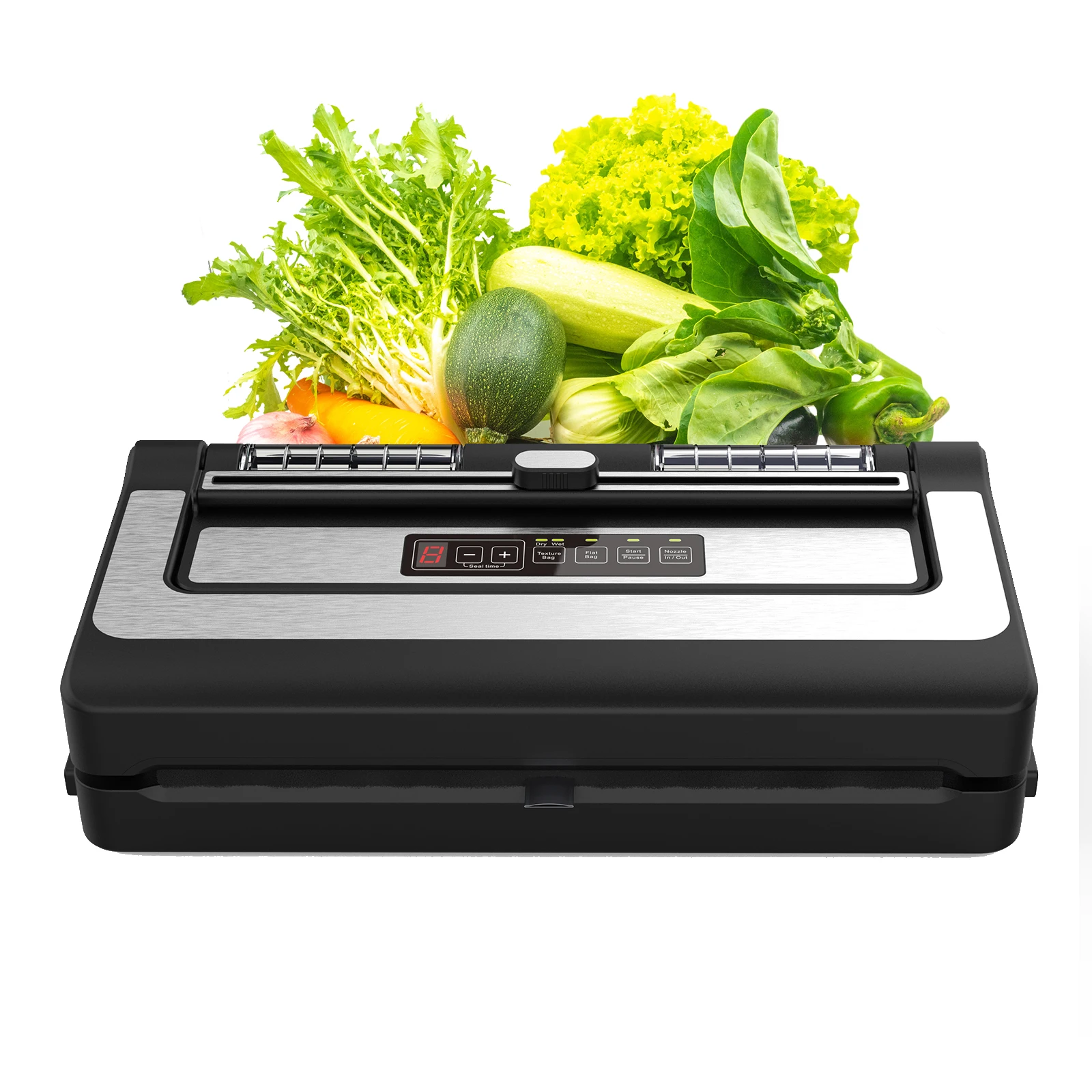 

Упаковка для домашнего использования, коммерческая вакуумная упаковка для пищевых продуктов, многофункциональная автоматическая вакуумная упаковочная машина