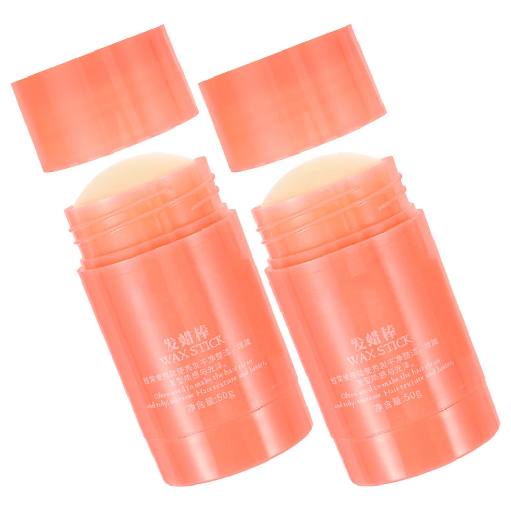 

2 шт. восковая палочка, нежирная, сильная фиксация, разглаживание, отслаждается, контроль для всех типов волос, инструмент для ежедневной укладки, аксессуар для ухода за волосами