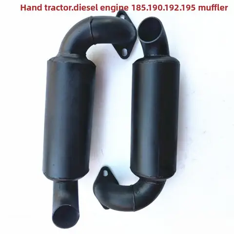 185 190 192 195 Single cylinder diesel engine muffler exhaust thickened walking tractor muffler chimney
