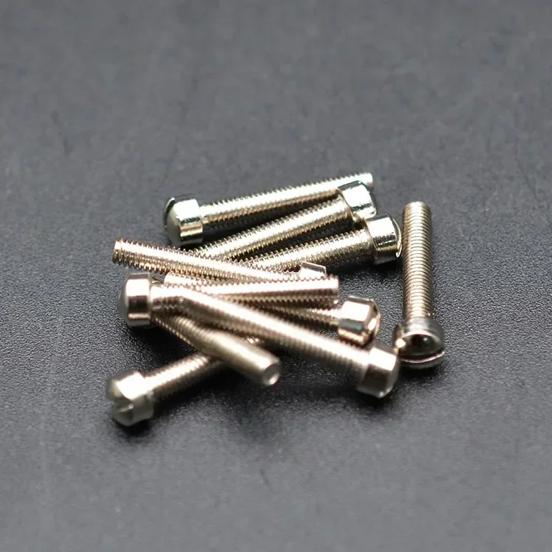 50pcs Electric Guitar Humbucker Pickup Polepiece Pole Screws Guitar Pickup Screw Rods 12mm/18mm or 23mm Length 3mm Diameter