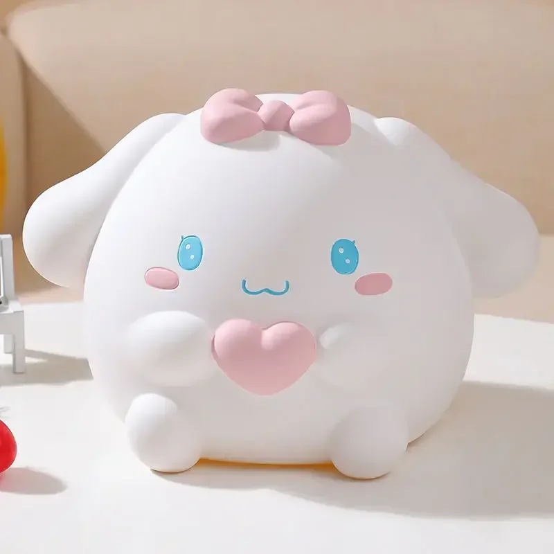 Cinnamoroll аниме Kawaii Sanrio Ins детское хранилище для монет, милый мультфильм, большая емкость, копилка, коробка, игрушки, подарки для детей