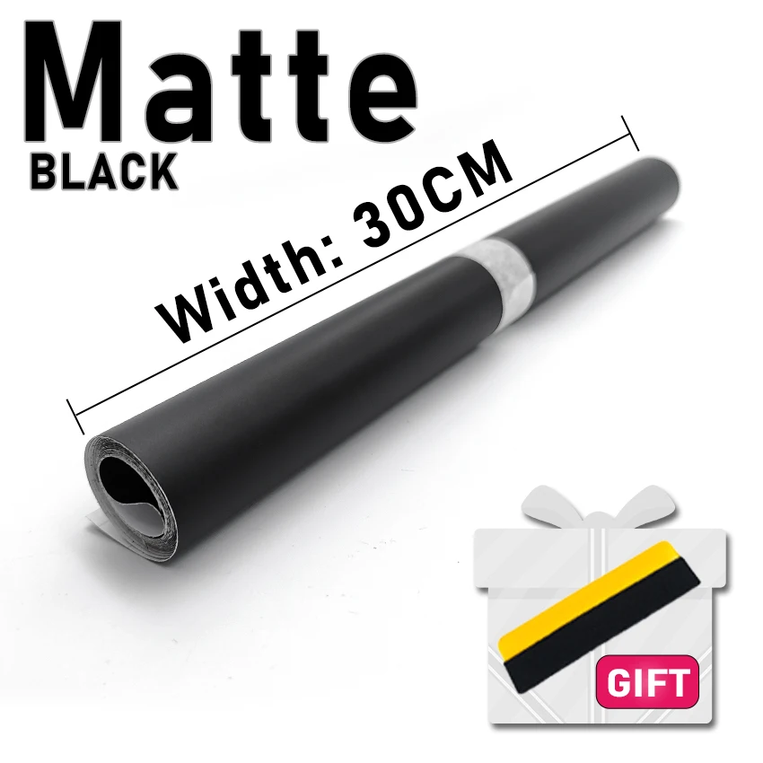

30x100/150/200cm Darth Vader Premium Matte Black Wrap Car Stickers Waterproof Adhesive Vinyl Wrap Motorcycle Car Film For KTM