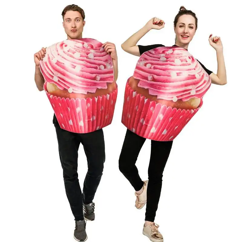   Copos de papel para bolo Ice Cr, tamanho adulto para loween Par, fantasia de baile, brincalhão, roupa de palco