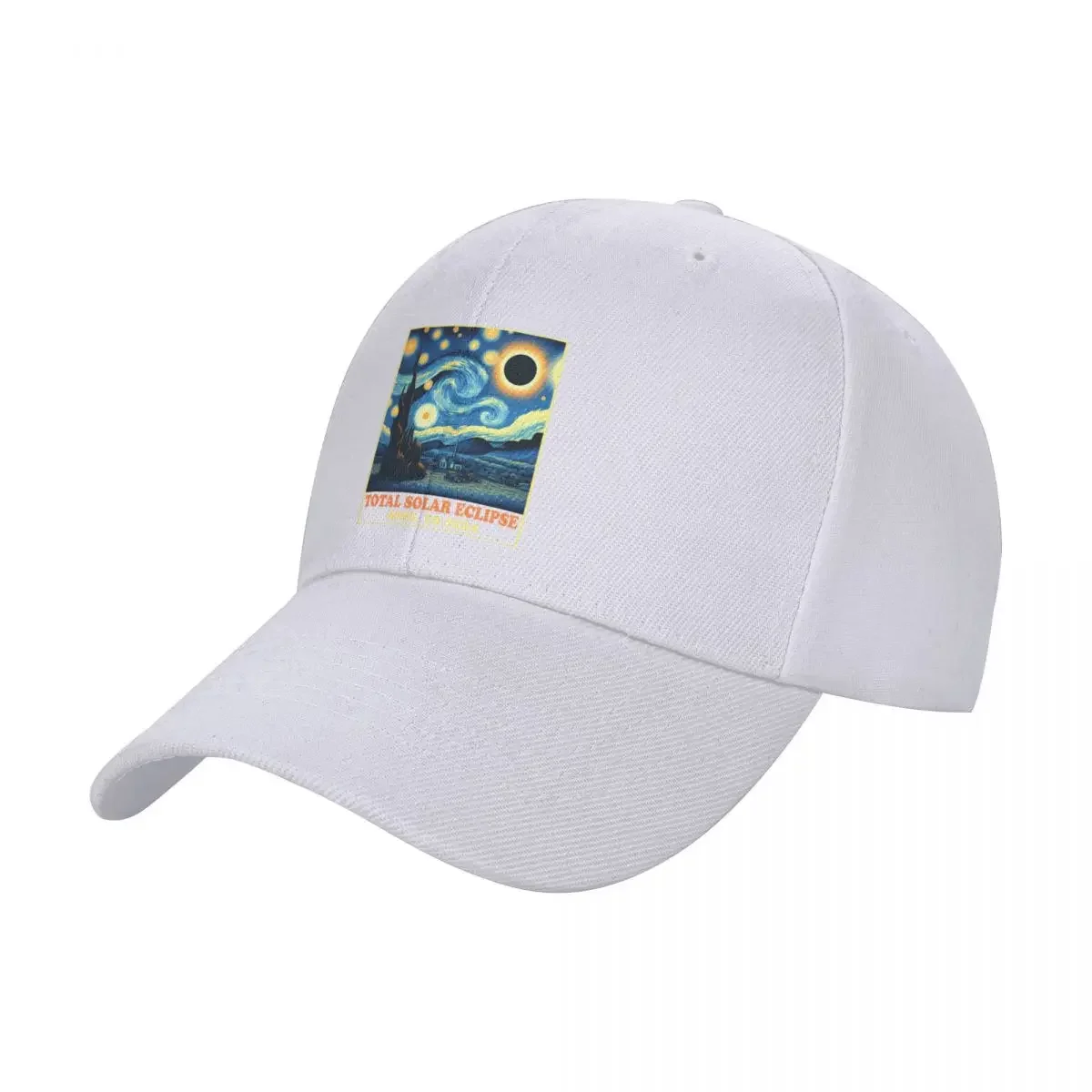 Total Solar Eclipse April 8 2024 Baseball Cap Ball Cap Hat Man Luxury Visor Luxury Woman Men's