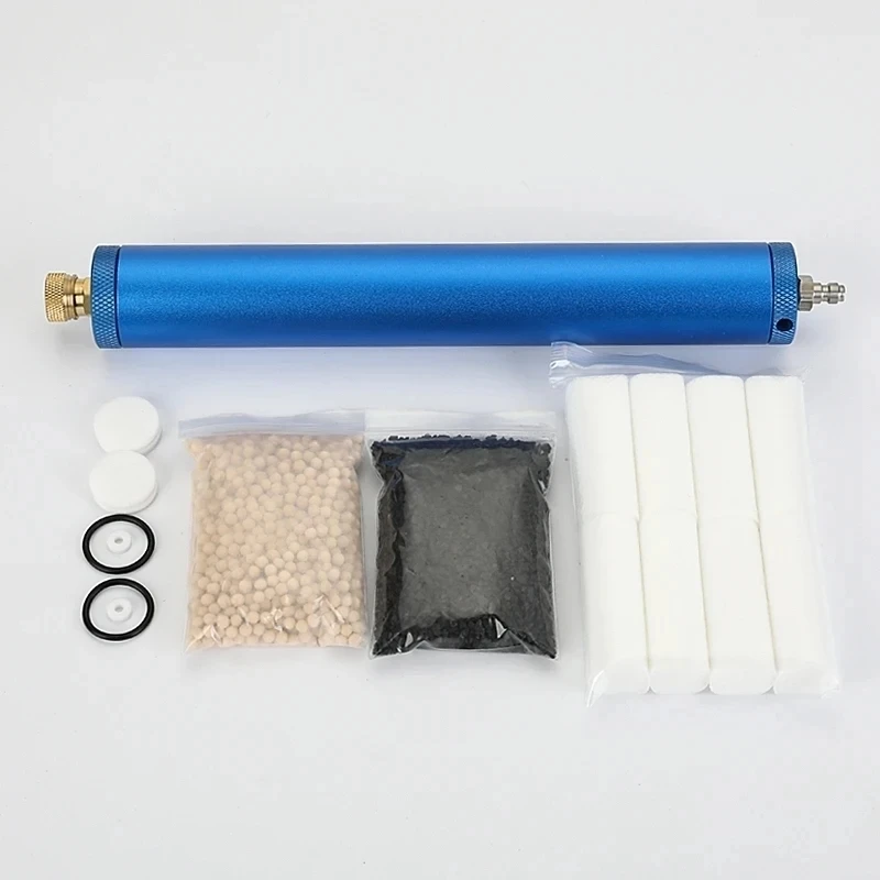 （ Fresh Air ）Big Filter For 300BAR PCP Pump Filter , Dry Moist Gas Containing Impurities , Purifying Oxygen Cylinder Air