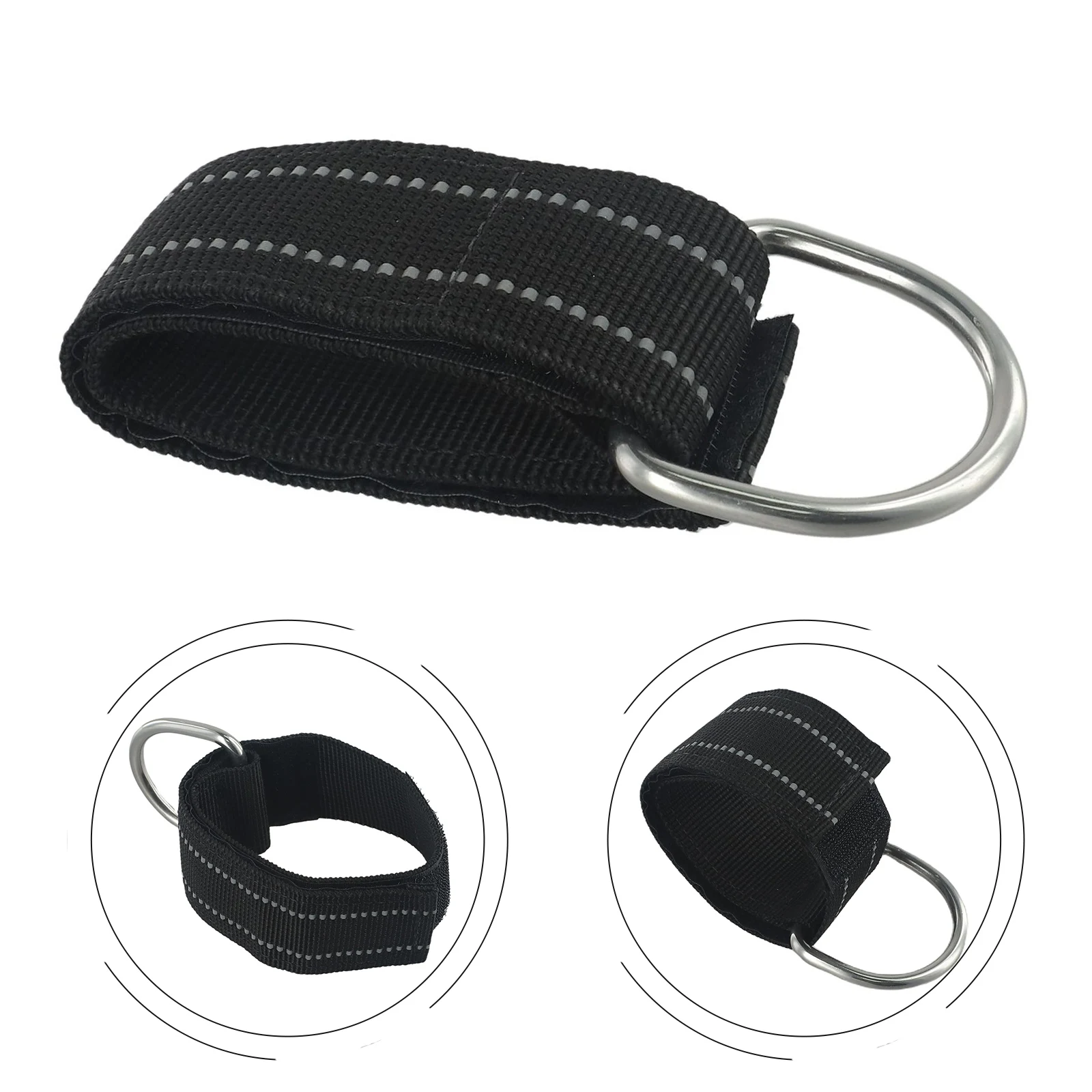 Adjustable Scuba Diving Wrist Strap with D Ring Fine Workmanship Valuable Item Attachment Convenient Accessory