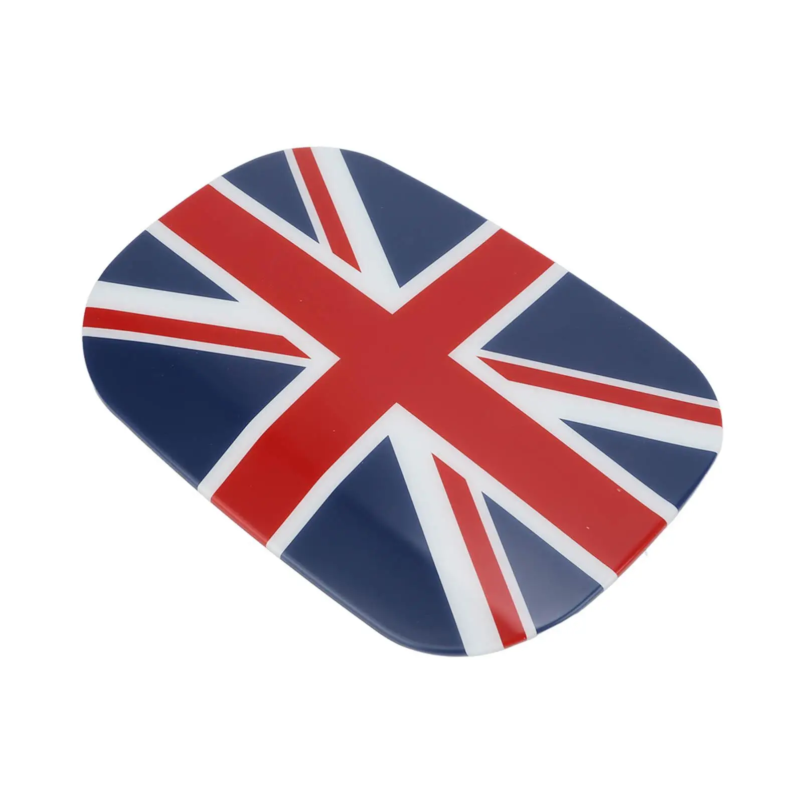 Personalized British Flag Gas Tank Cover - Self-Adhesive ABS Trim, Waterproof & Wearproof