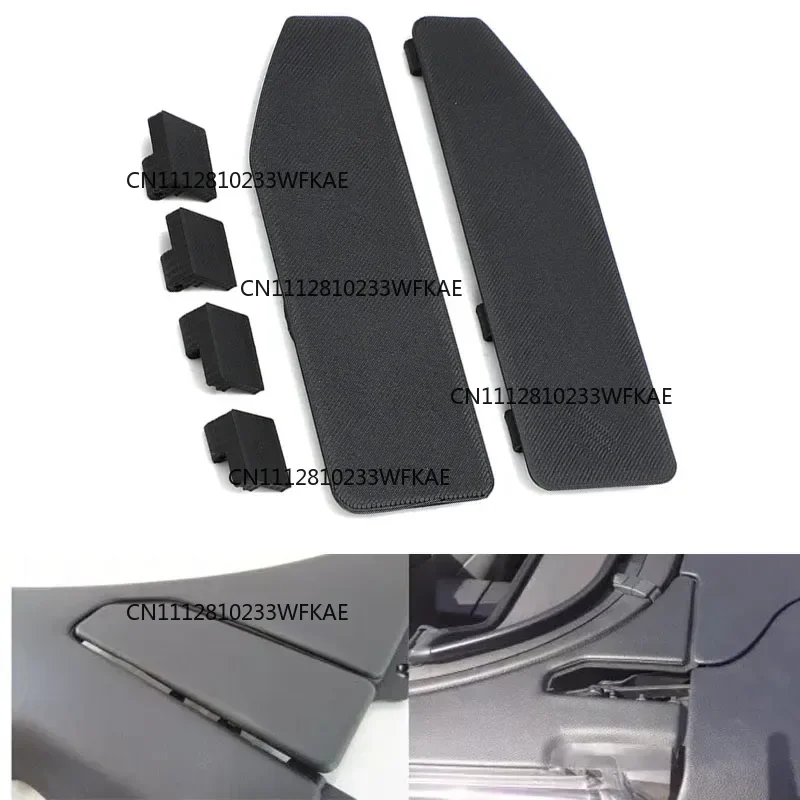 Left & Right Set Top Flap Trim Roof Flaps Panel Cover Car Accessories for Mercedes Benz R230 SL500 SL350 SL600 B Convertible