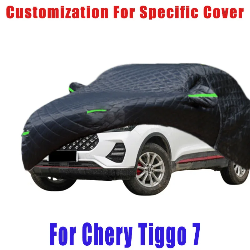 

For Chery Tiggo 7 Hail prevention cover auto rain protection, scratch protection, paint peeling protection, car Snow prevention