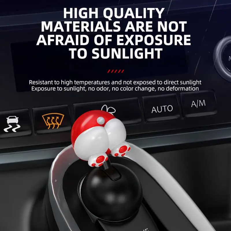 Engine Start Button Cover Dog ButtStart Stop Button Cover Joystick Sleek Car Animal -Bar Design Automotive 1-Touch Start Button