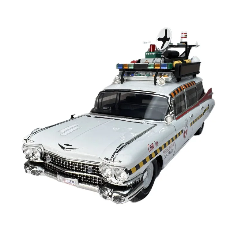 1:18 Ghostbusters Ecto-1 Diecast Car Model Replica