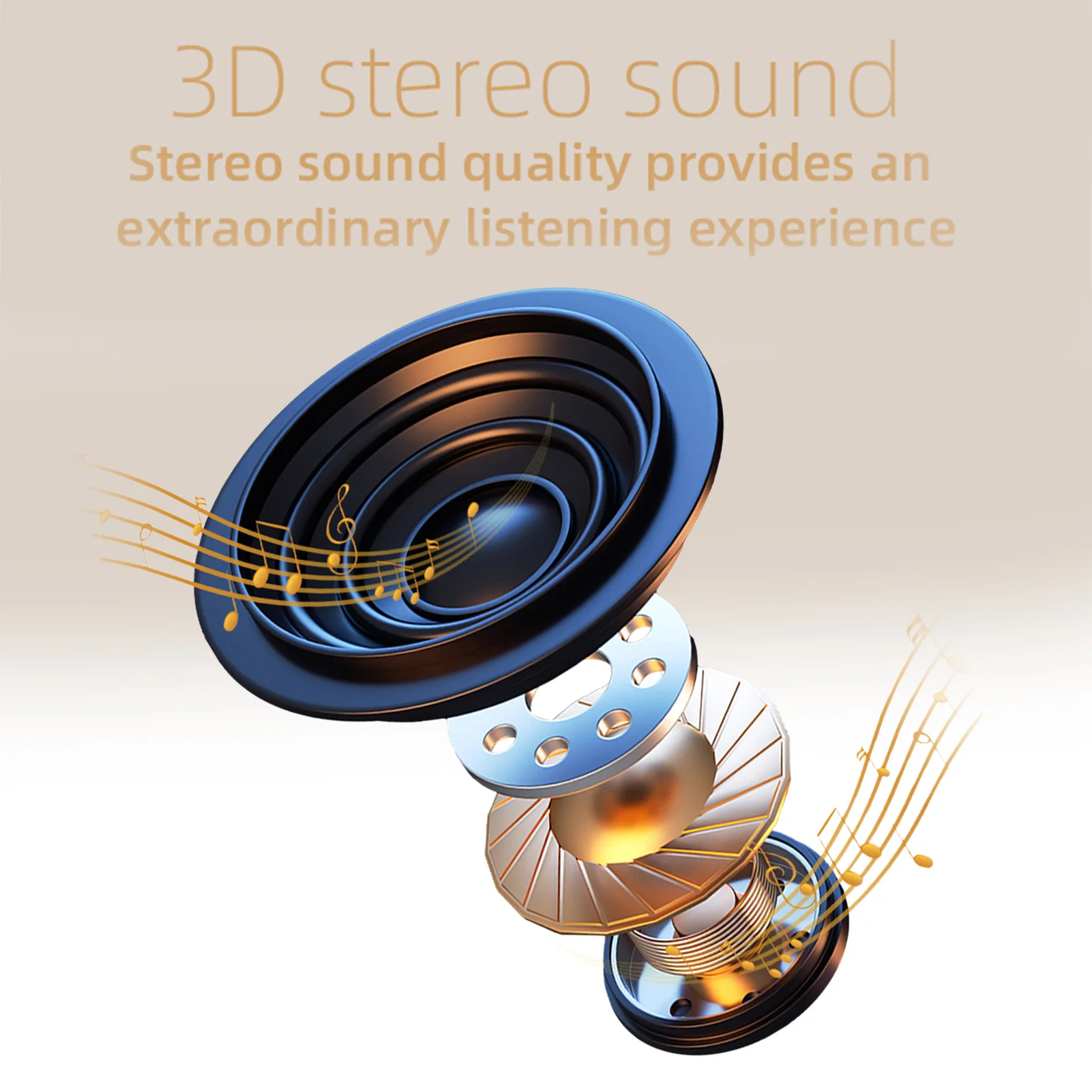 수면용 베개 아래 BT 스피커, LED 디스플레이 휴대용 골전도 스피커, 스테레오 베이스, 400mAh, 여행, 가정 및 휴식용