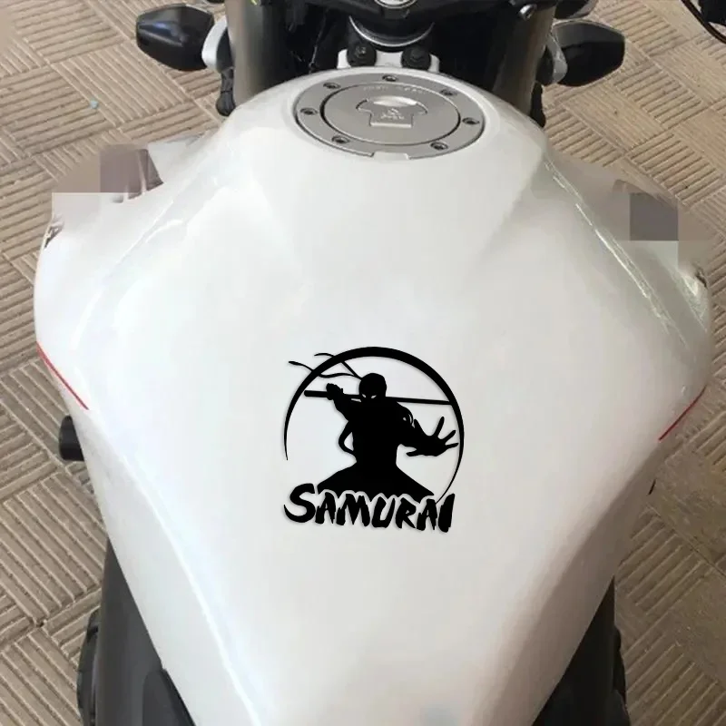 1PC「日本の侍の車用ステッカー、戦士デザインのデカール、愛好家のための個性的な車アクセサリー、大胆な車の装飾」
