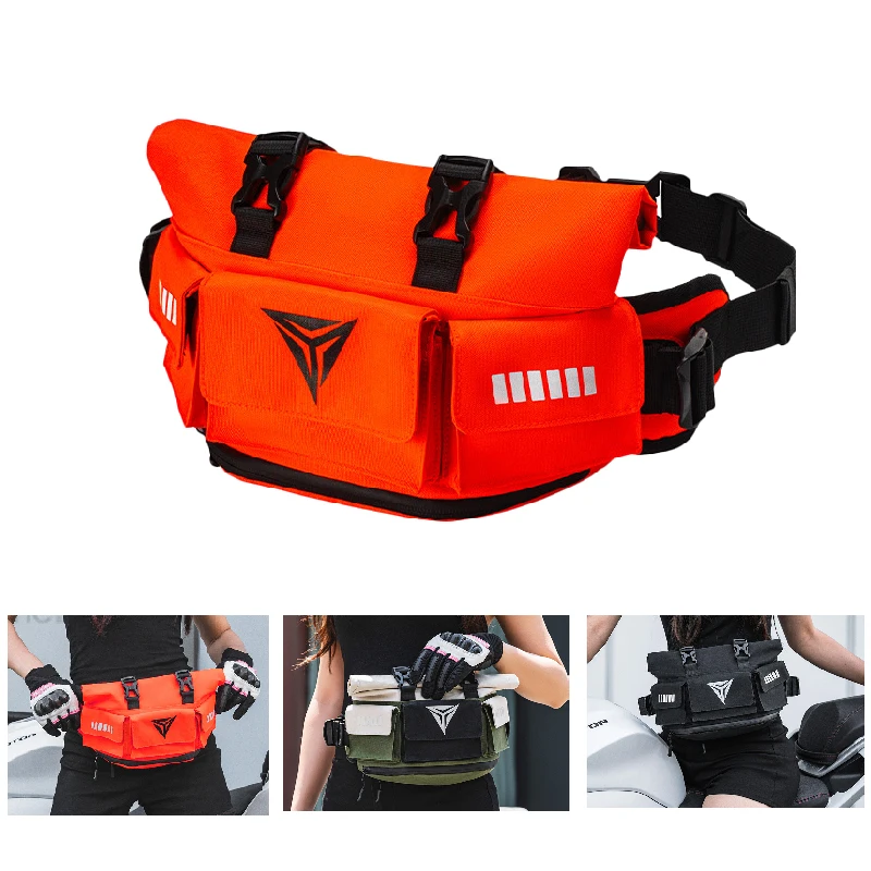 

Водонепроницаемая поясная сумка для мотоцикла, сумка для хранения кошелька, сумка через плечо, сумка для езды на велосипеде на открытом воздухе для мотоцикла