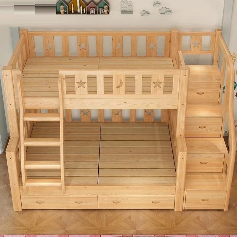 -ForMultifunktions-Etagenbett  – Bunk Bed With Stairs And Slide Bewertung und Preis