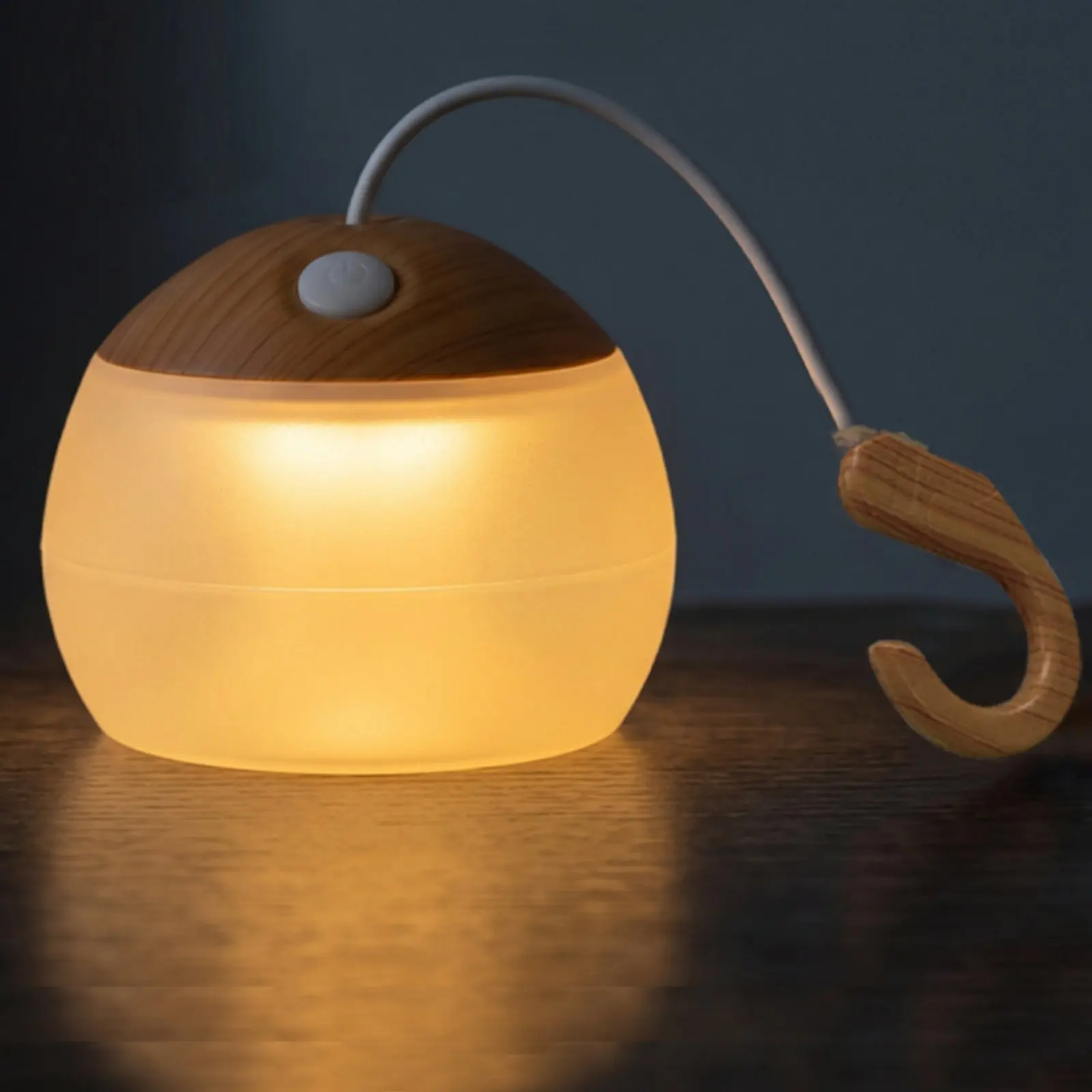 Rechargeable Camp Lantern Long Battery Life Tent Ambient Light Hanging Lantern Portable Waterproof Camping Light for Campers view 3